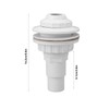 Above Ground Pool Complete Return Outlet Jet Fitting, PVC Leakproof