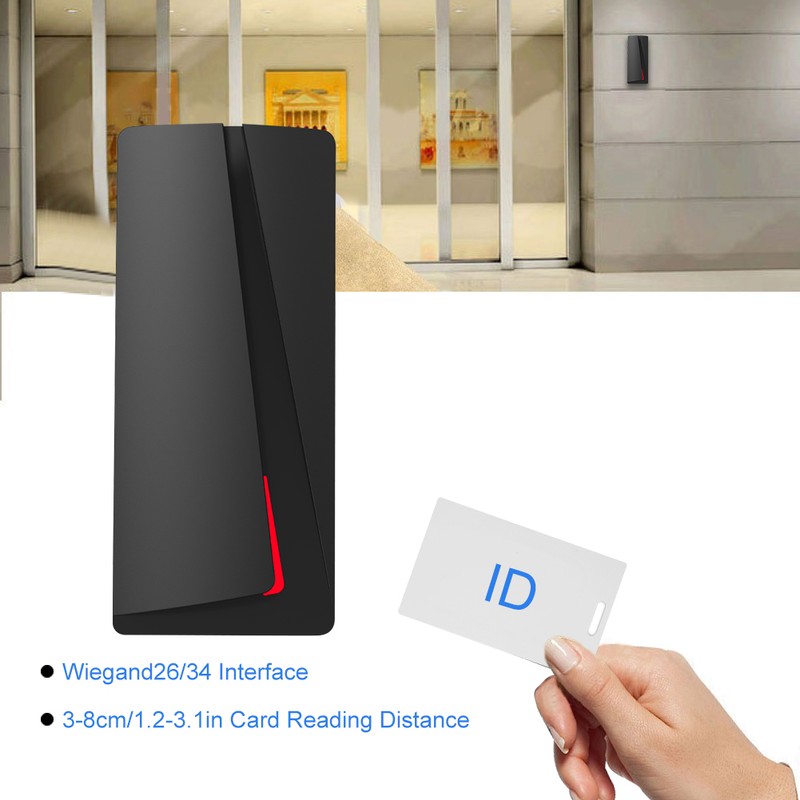 IP68 Waterproof Smart Proximity Access Control Card Reader Wiegand26/34ID