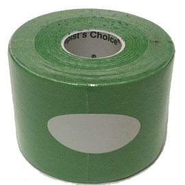 Therapist’s Choice® Kinesiology Tape Single Roll (2-Inch x 16.4-Feet) (Hot Green)