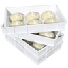 Afromy Large Pizza Dough Proofing Box, Commercial Stackable Proofing Dough