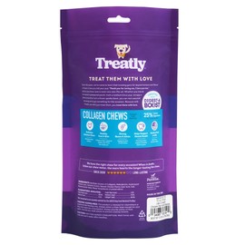 Treatly USA Collagen Braids Assorted Dog Chew Treats - Chicken Marinade Flavor, 10oz/1 Pack