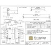 Swinging Cafe Doors - 6" Double Action Hinge – Heavy