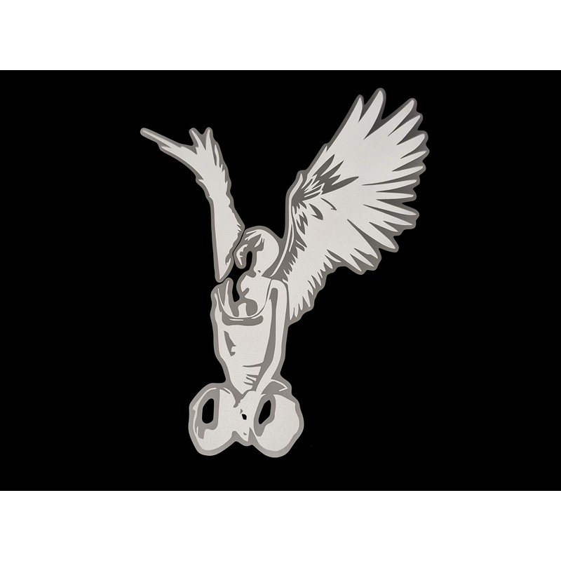 White Angel Sticker Decal Car Motorcycle Lovely Decoration