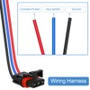 DKARDU Pulse Power Plug Pigtail Connector for Polaris Ranger XP