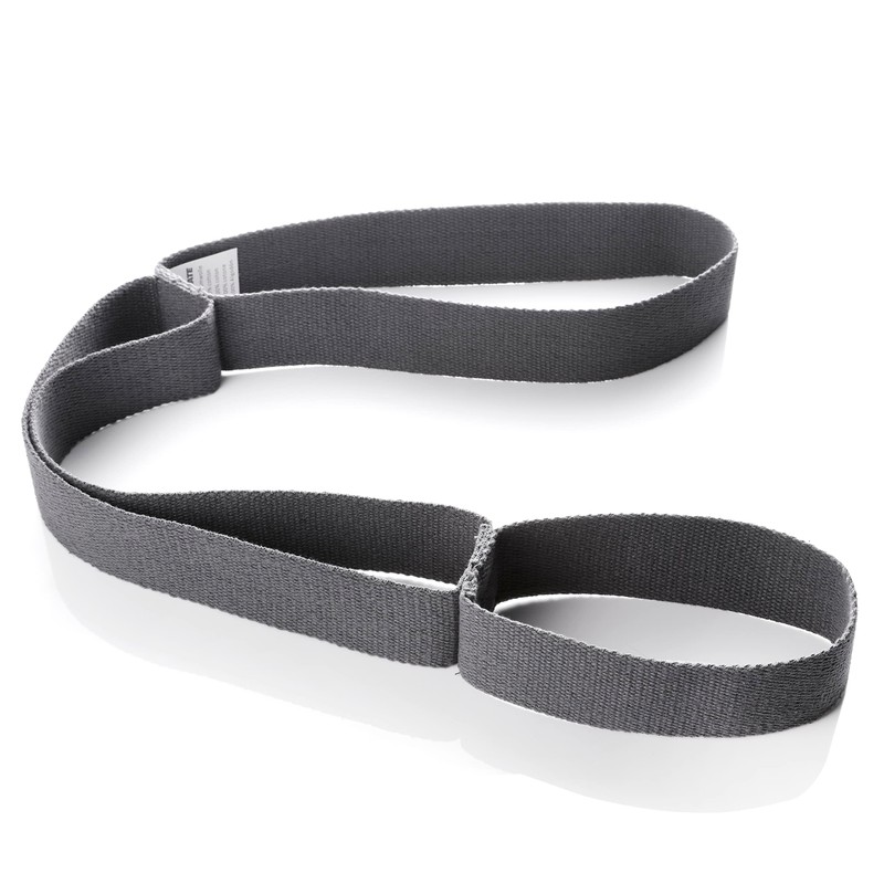 BODYMATE Stretch Yoga Strap with 3 Loops - Fixed Length