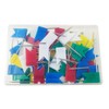 60 Pieces Multi-Color Flag Travel Map Push Pins (5 Colors)