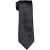 Konaka AM-FOMAL-1 Necktie, Washable Necktie, Silver/Black Set, One Size Fits
