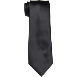 Konaka AM-FOMAL-1 Necktie, Washable Necktie, Silver/Black Set, One Size Fits All, silver/black