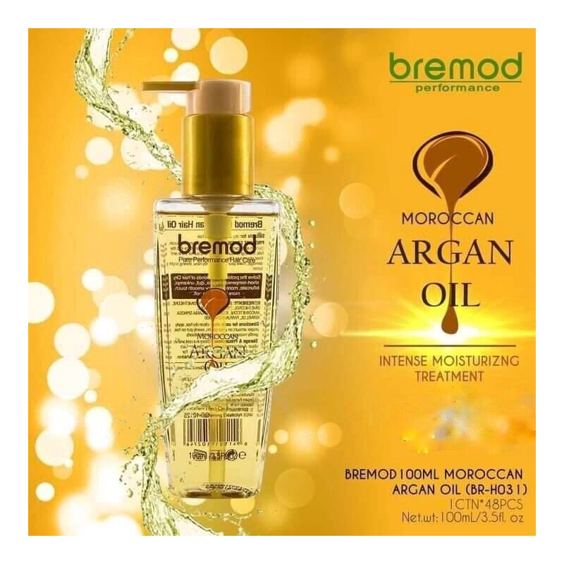 BREMOD Performance Moroccan Argan Oil Intense Moisturizing Treatment 100ml