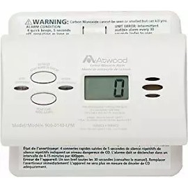 NA Atwood 32703 RV Carbon Monoxide Detector - LCD Digital, White