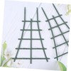 BESPORTBLE 20pcs Iron Wire Plant Support Rods for Gardening Climbing