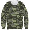 J.Crew Mercantile Women's Crewneck Cotton Teddie Sweater (L, Jenna Camo)