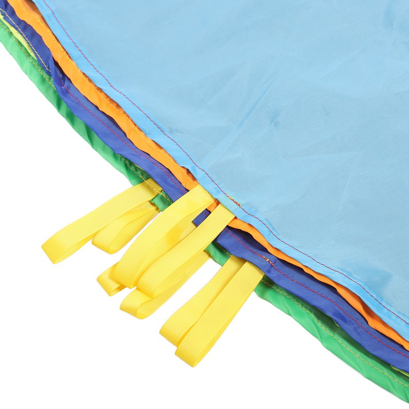 Kids Rainbow Parachute Physical Exercise Sensory Training Kindergarten Outdoor Group