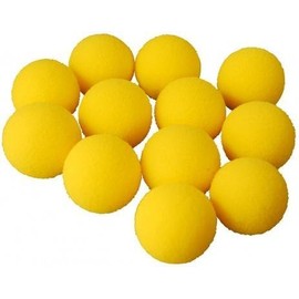 Volley 40 mm High Bounce Ping Pong Ball (Set of 12, Yellow)