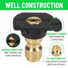 EARLEAS Pressure Washer Nozzle Tips 5-Pack, 2.5 GPM (Orifice 2.5),