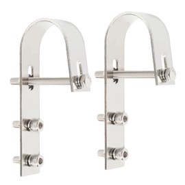 FLYAMAPIRIT Solar Panel Holder Hook Stainless Steel Power Station Brackets Balcony Solar Hooks (Pack of 2)