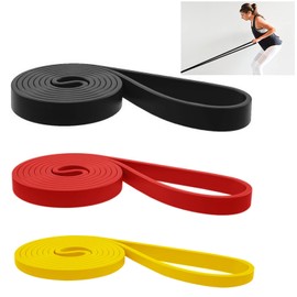 Resistance Bands, Set of 3, Various Levels of Resistance Bands, Fitness Bands, Resistance Bands, Fitness Bands for Yoga, Pilates, Training, Strength Training for Men and Women