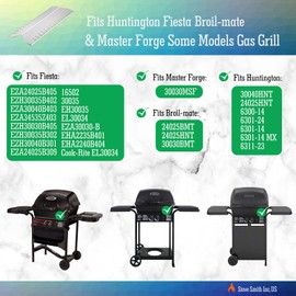 Tombili 19.5" Grill Heat Shield for Huntington Grill Parts,Fits Master Forge Grill Replacement Parts,Fiesta Grill Heat Tent Parts.30040HNT 24025HNT 6311-23 6301-24 6300-14 30030MSF 30035 30030BMT