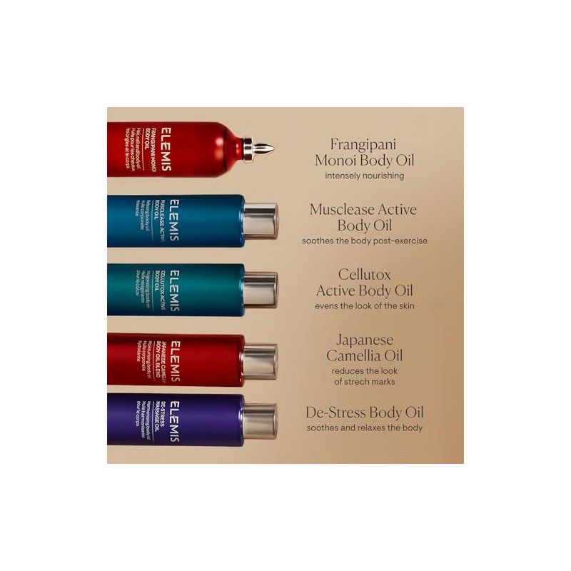 Elemis Aceite corporal de camelia japonesa– Aceite Corporal Nutritivo