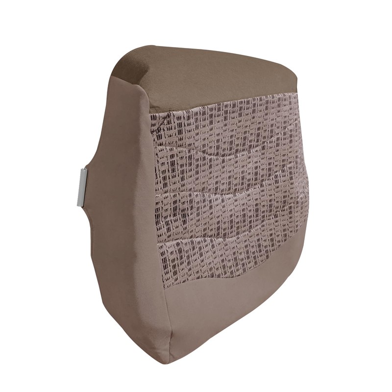 UINIEBOOM Driver Bottom Cloth Seat Cover, Replacement Tan Front Driver