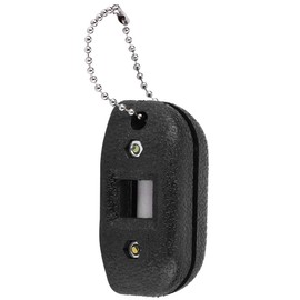 Demeras Ice Skate Sharpener Portable Ice Skates Blade Sharpener Grindstone Grinding Tool with Key Chain for Hockey or Skates