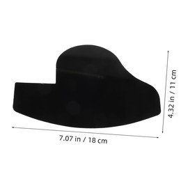 FRCOLOR 2pcs Hairline Enhancer Card Durable Barber Styling Templates for Beard Design and Hairline Shaping Flexible Use for Precision Grooming