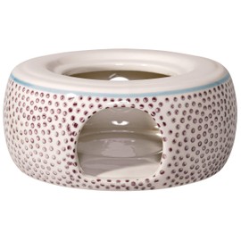 Bloomingville Patrizia Retro Tea Warmer Vintage Pot Warmer Diameter 14.5 cm Purple Ceramic