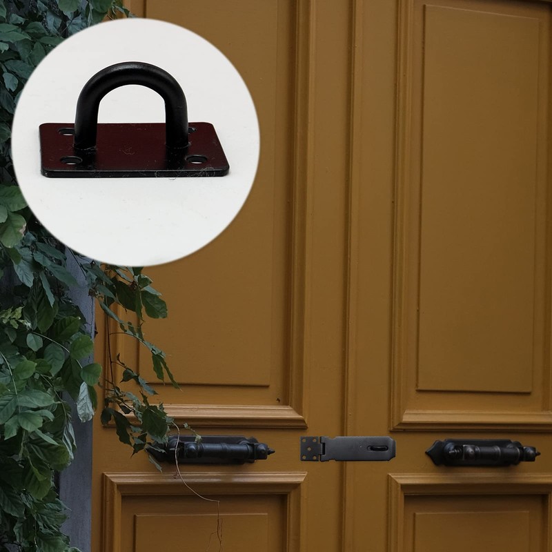 Door Padlock Hasp, 5 Inch Stainless Steel Padlock Hasp and