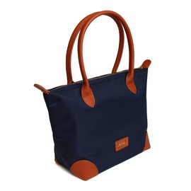 Alice Wheeler Large Bumble Bee Ladies Tote Work Bag (Navy)