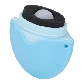 Kikumi Sonnenschutz-Applikator f1r Kinder und Erwachsene, Nachf1llbarer Roll-On-Schwamm, Abnehmbarer Schwamm, Sonnenschutz-Lotion-Applikator (Blau)