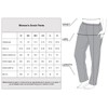 Olivia Rae Women's Elastic Waistband with Drawstring Stretch Scrub Pant,