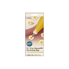 Wilton Disposable 12 Inch Decorating Bags, Pack of 12