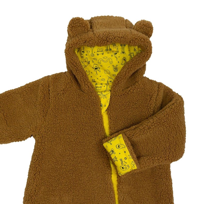 Owli Wearable Blanket Winter Suit, Pecan