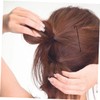 Beavorty 100pcs U-shaped Hairpin for Women Bobby Pins Non-slip Hair