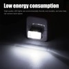 Ziciner 4 PCS USB LED Car Interior Atmosphere Lamp, Portable