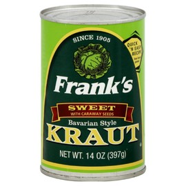 Franks Bavarian Sauerkraut, 14-Ounce (Pack of 24)