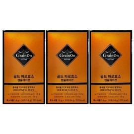 Grain On Gold Faro Enzyme Capsulation 54g x 3 / 그레인온 골드 파로효소 캡슐레이션 54g x 3개