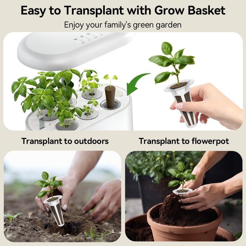inbloom Herb Seed Pods Kit for AeroGarden, 7-Pods with Basil,