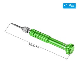 PATIKIL Badminton Grommet Remover, Stainless Steel Racquet Eyelets Nail Cone Badminton Racket Tool Accessory, Light Green