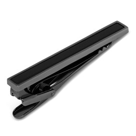 Ox & Bull ガンメタル オニキス ネクタイピン タイピン ob-1055gm-tc