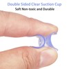 GORGECRAFT 10 Pack Small Suction Cups 20.5Mm Double Sided Suction