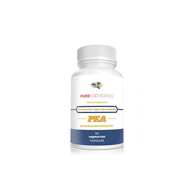Pure Nootropics - Palmitoylethanolamide (Micronized Pea) 400 mg Capsules |