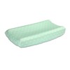 Mint Green Arrow Print 100% Cotton Changing Pad Cover by