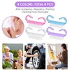 8 Pcs Nail Cleaning Brush with Handle Grip, Fingernail Scrub