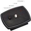 LUCKYKODOR Camera Quick Release Plate Universal Quick Release Plate Tripod