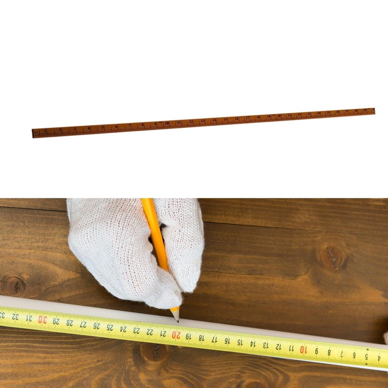 Harilla Meter Sticks Ruler Measuring Wooden Ruler Clothing Metric Accessories