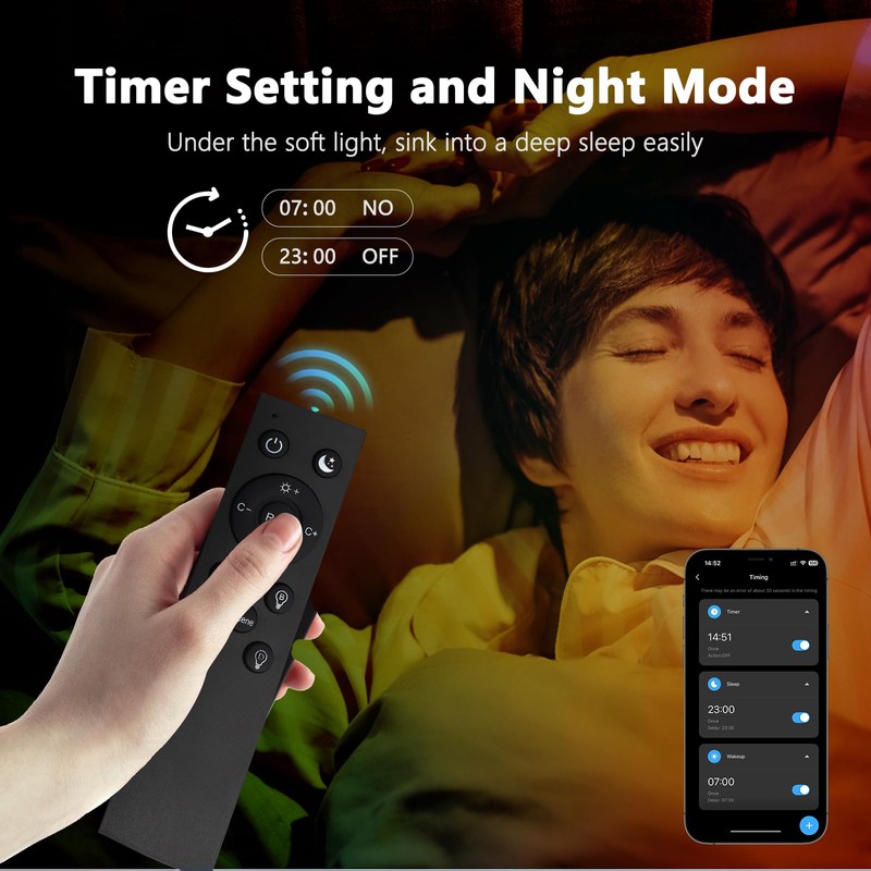 VST RGB Smart Voice Switch with Remote Controller, Low Voltage