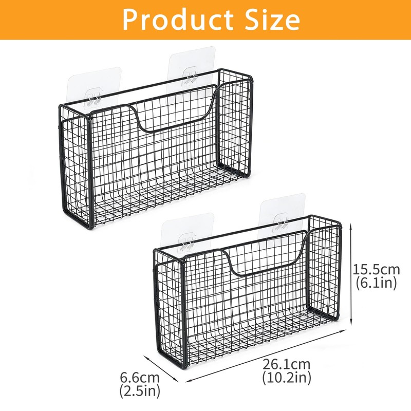 2 Pack Aluminum Foil Organizer, Foil and Plastic Wrap Organizer,