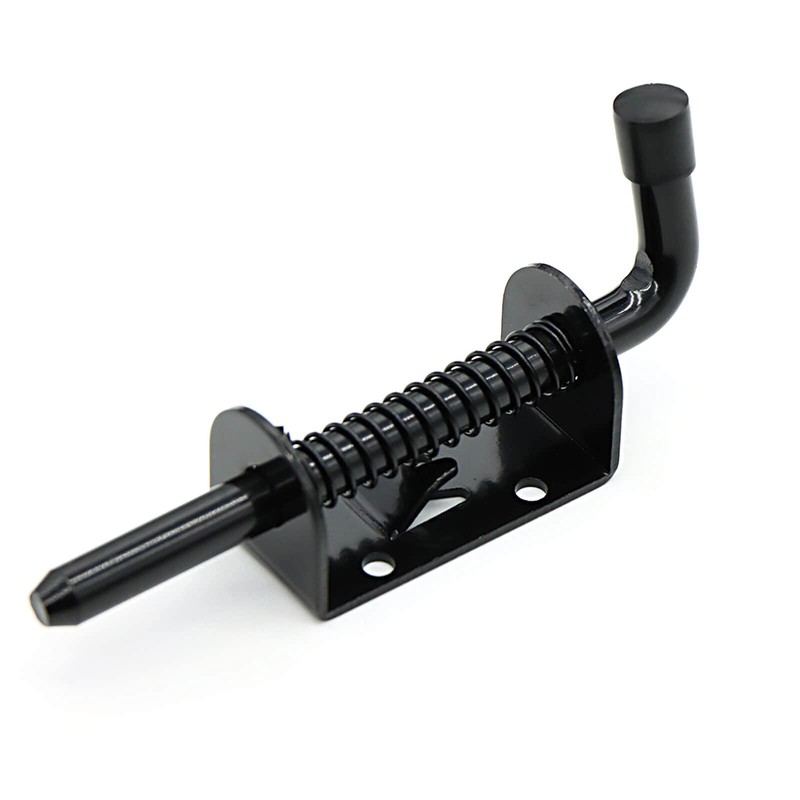 4 Packs 5 Inch Spring Loaded Barrel Bolt Latch Pin,