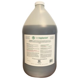 Terreplenish Liquid Microbial Soil Amendment, 1 Gallon Jug Concentrate (Use for Gardening, Improving Plant Soil and Dirt Health, Lawn Care)